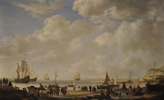 Simon de Vlieger View of a Beach